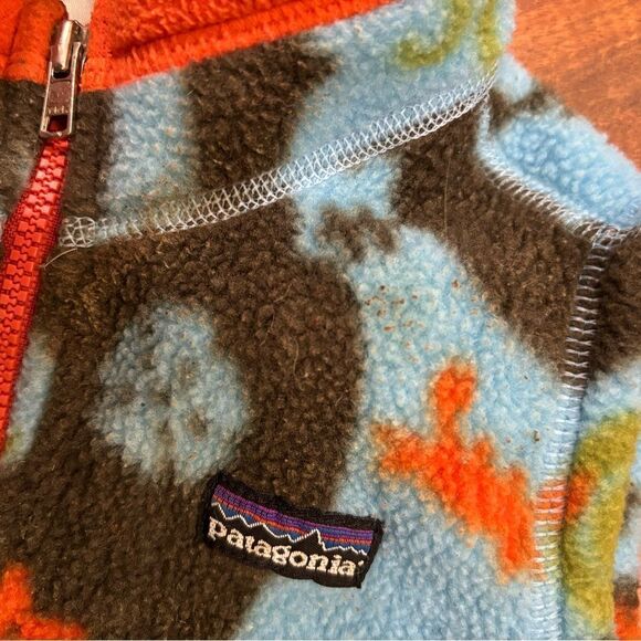 Patagonia vintage fleece patterned vest - Picture 7 of 7